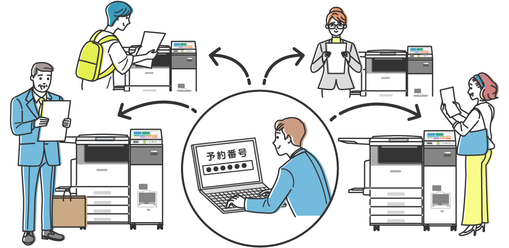 紙による申請書類の提供を省力化