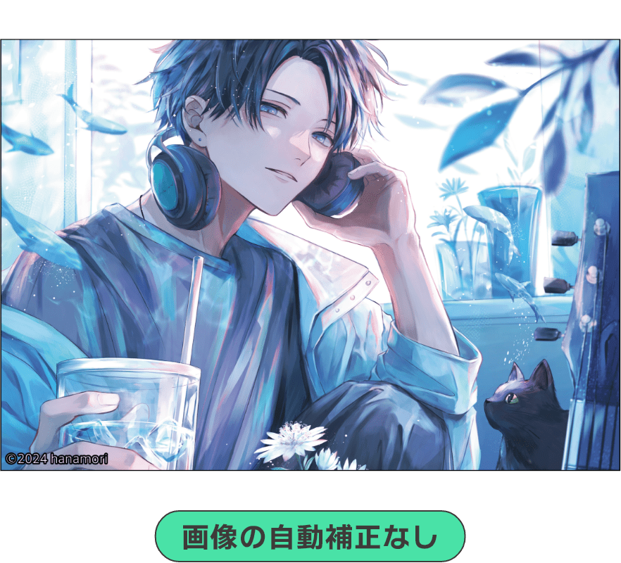 画像の自動補正なし ©2024 hanamori