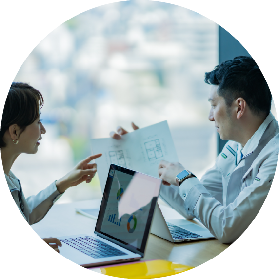 起案シナリオの立案、費用対効果の可視化