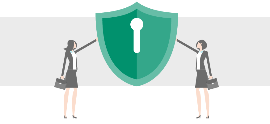 情報のセキュリティ管理を徹底したい！