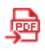 PDFに変換（DocuWorks PDF）アイコン