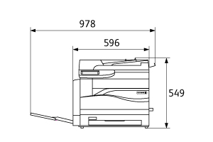 本体(CF/CPFモデル) 正面図