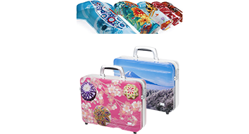  インクジェット技術が応用されている食品パッケージとカバン