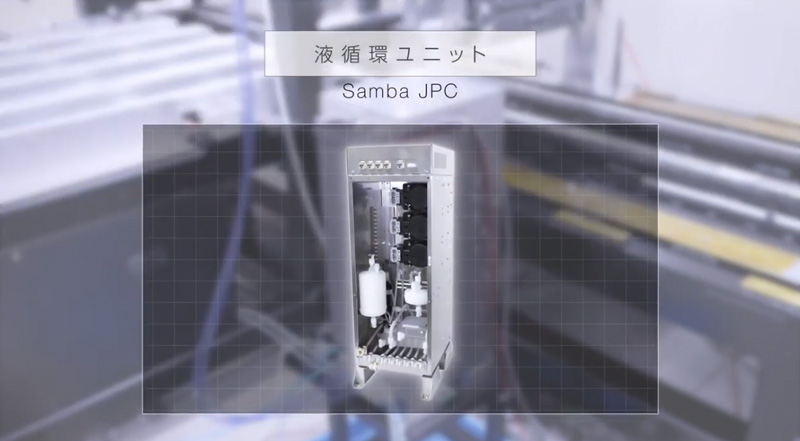 液循環ユニットの外観図