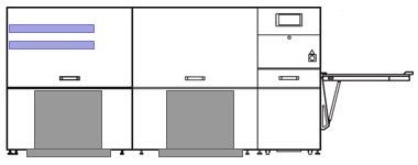 ダブルタイプ(パレット2台+最大2カセット)のイメージ画像