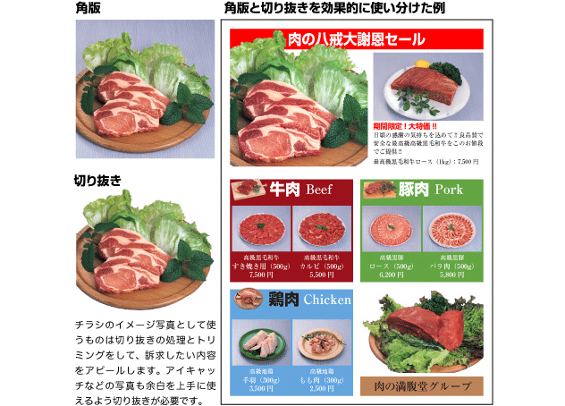 写真を効果的に演出する方法