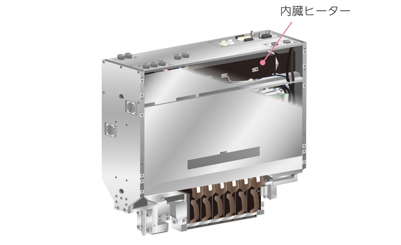 プリントバーユニットの外観図