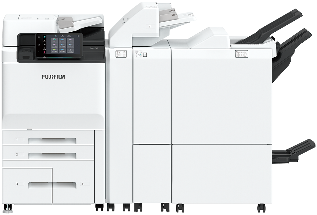 中とじフィニッシャーD6＋紙折りユニットCD2