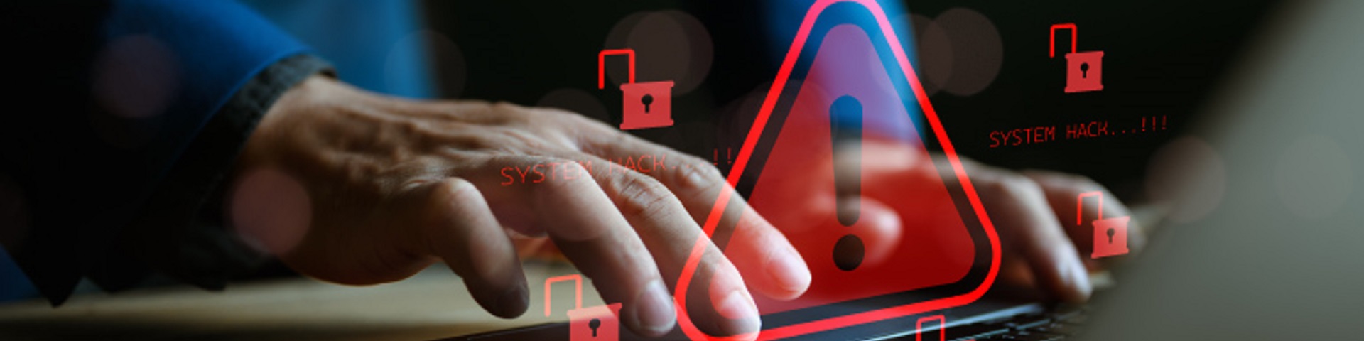 サイバー攻撃に見舞われたPC