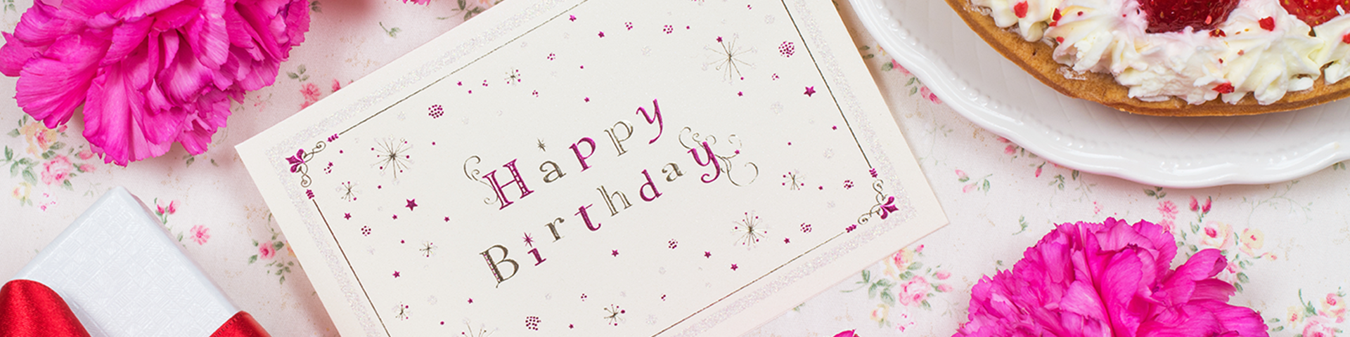 誕生日のメッセージカード