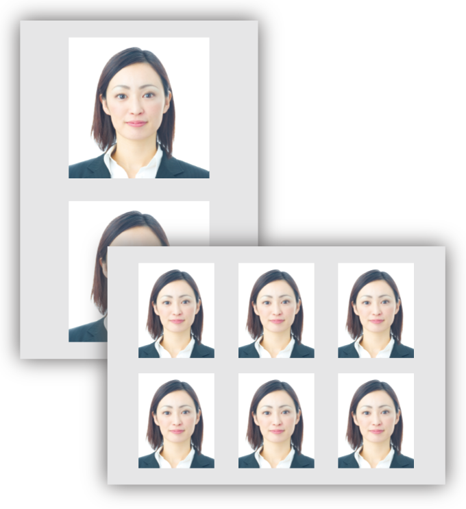 証明写真サイズプリント