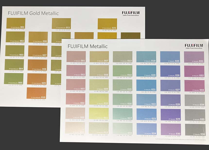 スウォッチライブラリー、見本