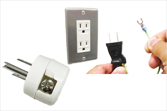 変換アダプターを用いた接続方法