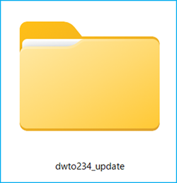 解凍されたフォルダー