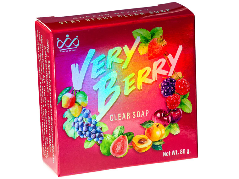 Queens Beauty Very Berry Clear Soap
