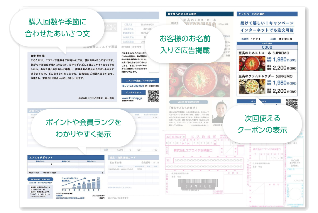 食品業界 サンプルBの明細書