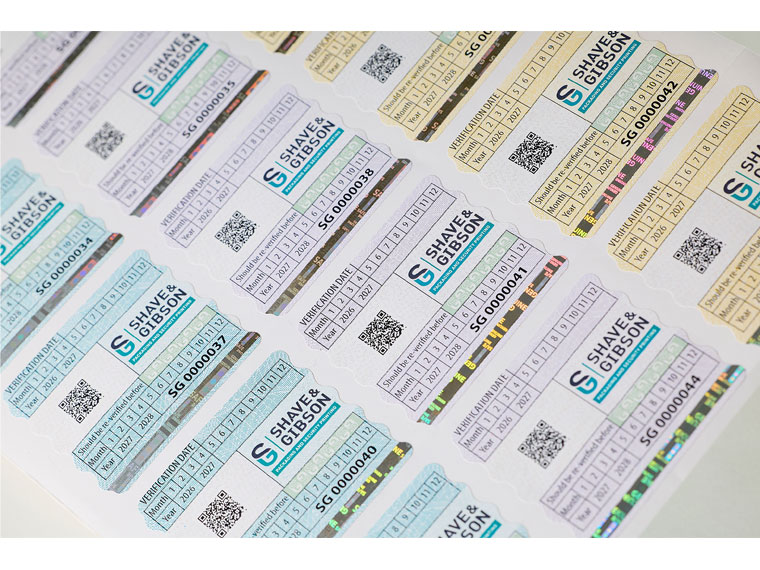 High-Security, Tamper Evident Labels
