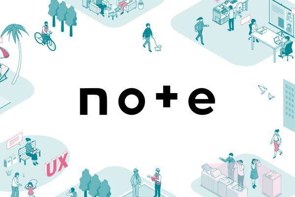 公式note始めました