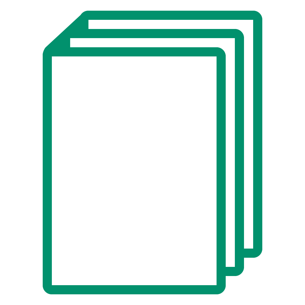 Reduced paper reliance