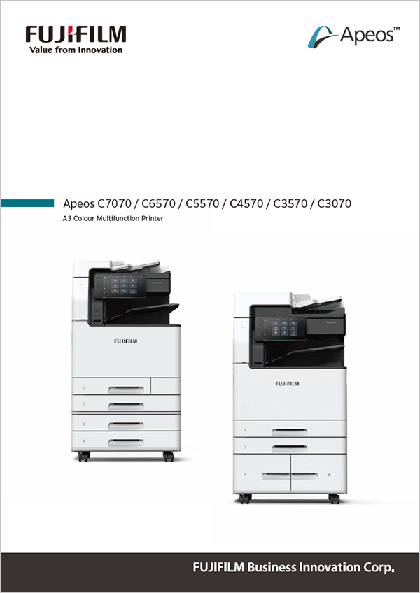 Apeos C7070 / C6570 / C5570 / C4570 / C3570 / C3070 : Brochure