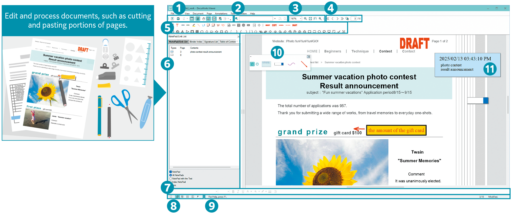 DocuWorks 10 : Features | FUJIFILM Business Innovation | Cambodia