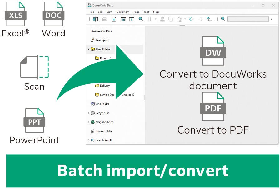 DocuWorks 10 : Features | FUJIFILM Business Innovation | Hong Kong