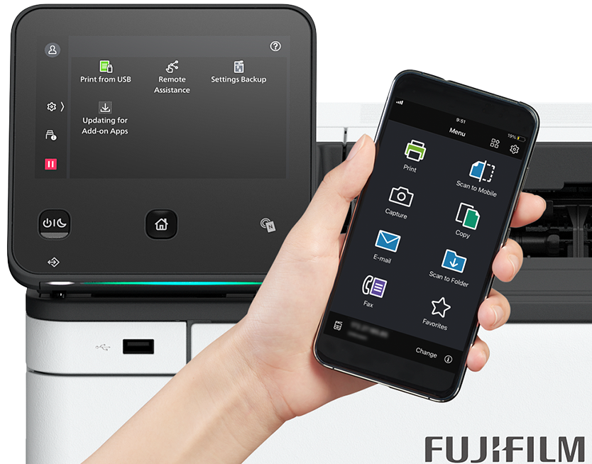 "Print from mobile devices"