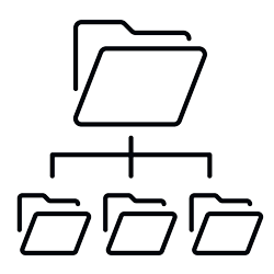 Limited visibility and fragmented storage