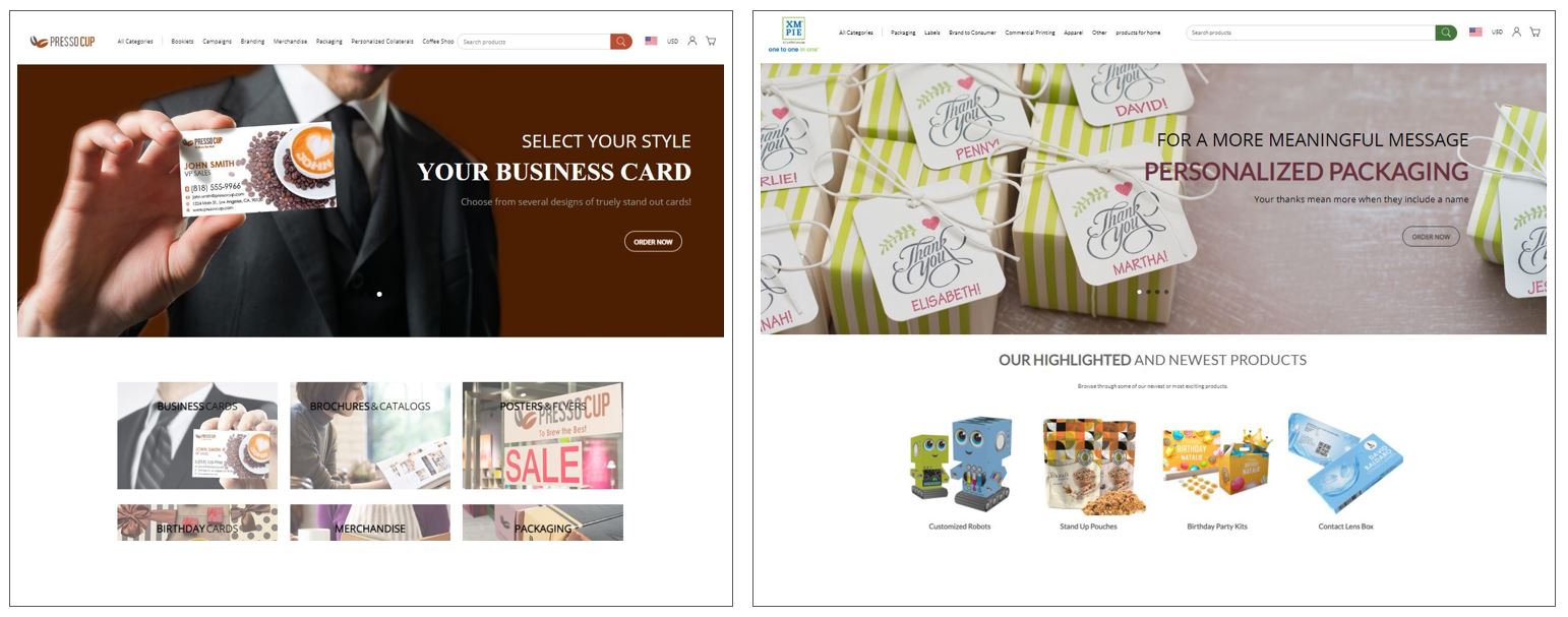 XMPie PersonalEffect StoreFlow