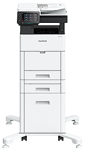 Standard + one optional 550-sheet Feeder + High Capacity Feeder