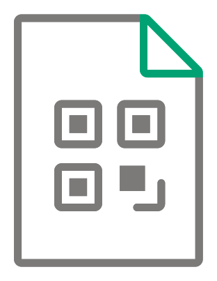 Use of QR codes and barcodes