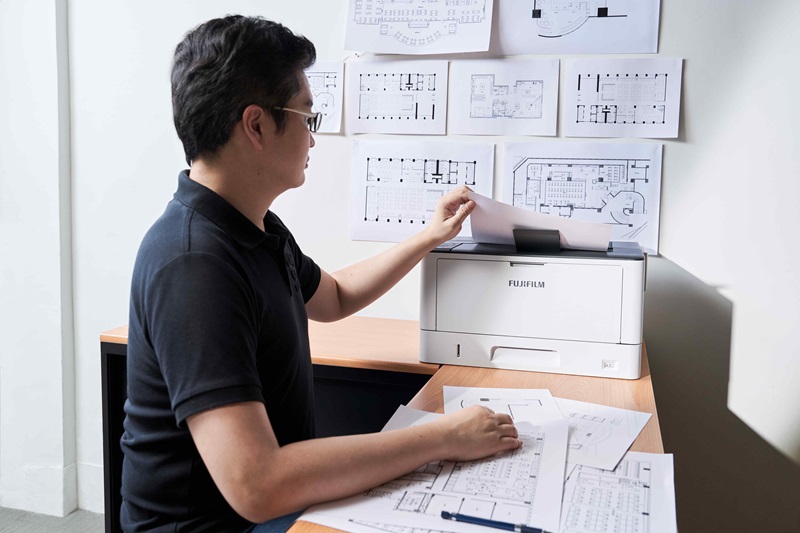 室內工程圖的完美利器  Apeos 3360 S A3黑白印表機