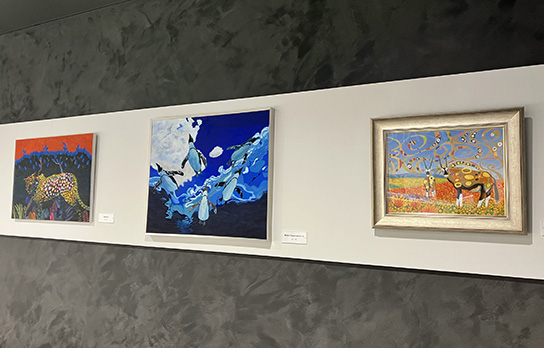 豐洲展廳的展覽。