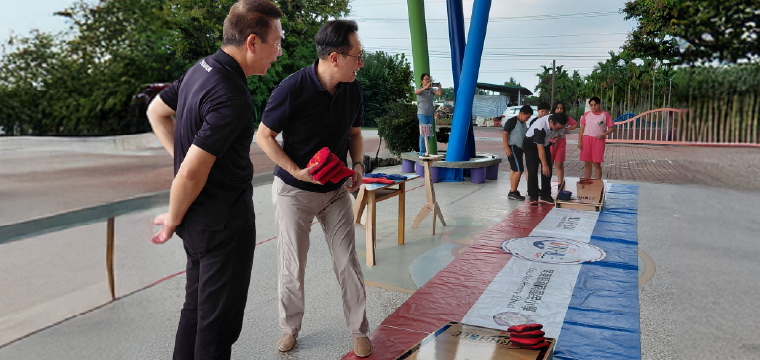Friendship game with TsoNan elementary school