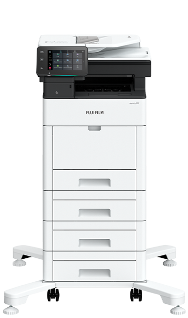 "Standard + 550-Sheet Feeder x 3 + Caster"